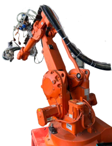 robotic polyurethane spraying system