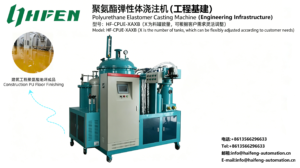 Polyurethane Elastomer Casting Machine | Construction Road Repair Production