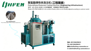 Polyurethane Elastomer Casting Machine | Railway Engineering Track PU Components Production