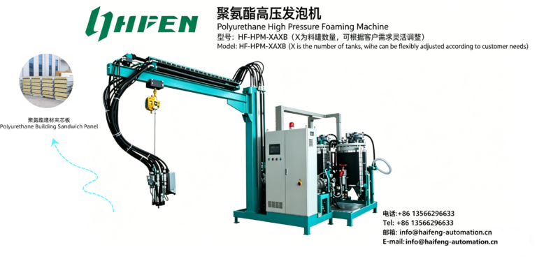 Polyurethane High-Pressure Foaming Machine | Building Sandwich Panel Production