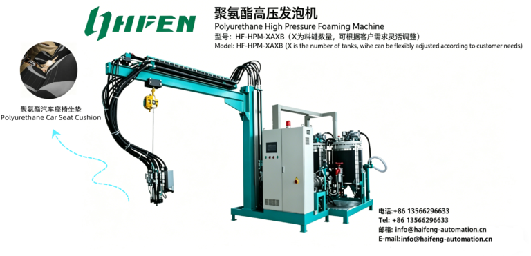 Polyurethane High-Pressure Foaming Machine | Car Seat Cushion Mass Production