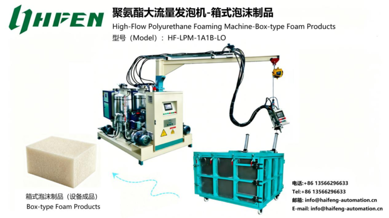 High Flow PU Foaming Machine | Large Box Block Slabstock Production